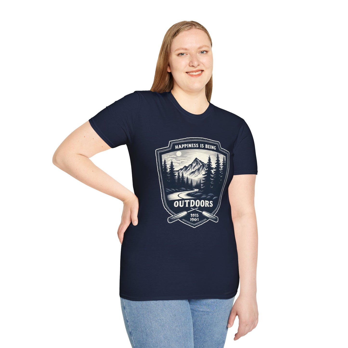 Happiness Is Being Outdoors Tee