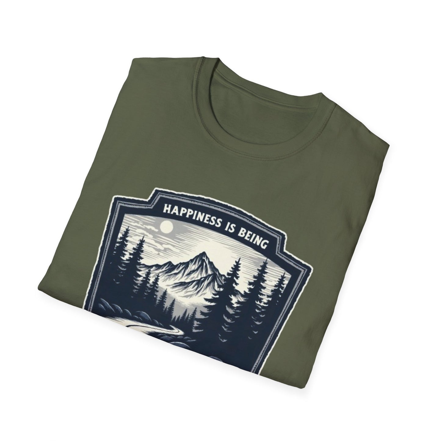 Happiness Is Being Outdoors Tee