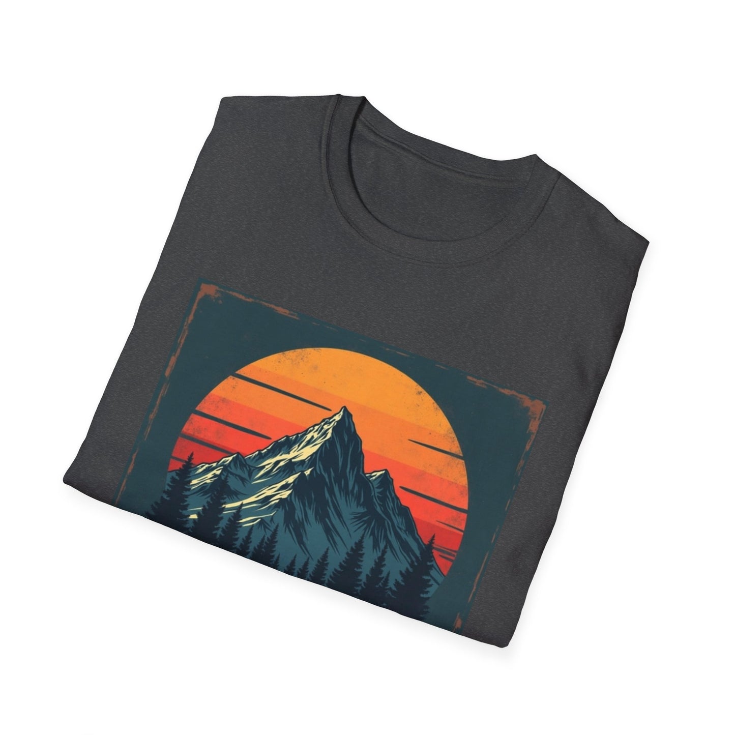 I'd Hike That Retro Mountain Tee