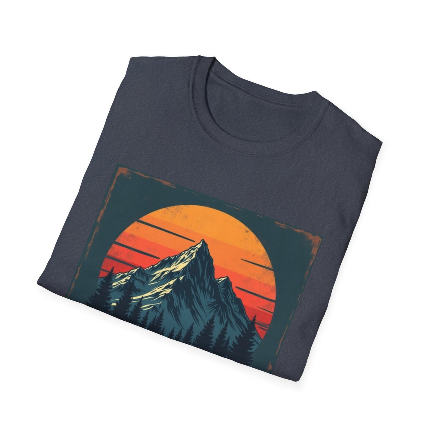 I'd Hike That Retro Mountain Tee