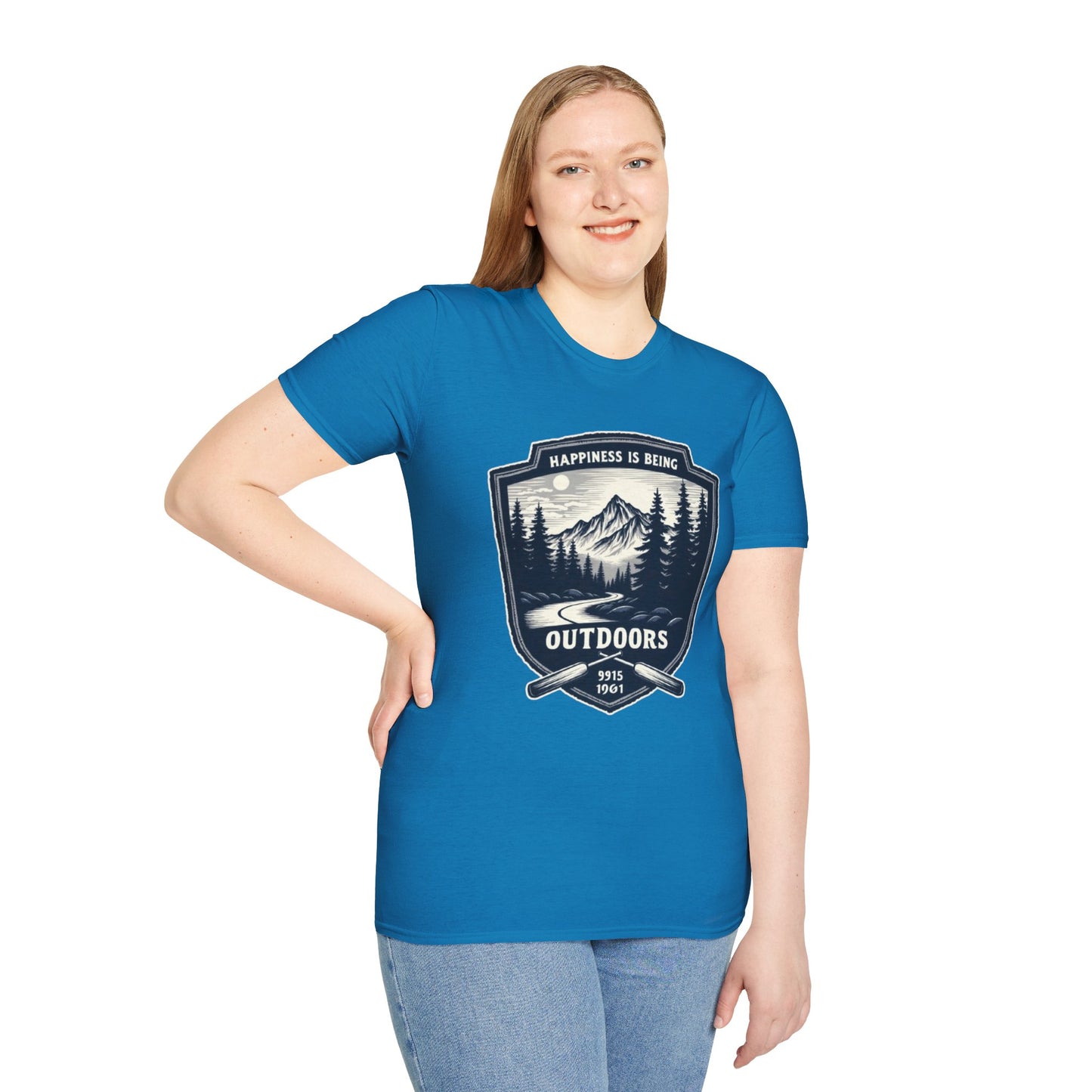 Happiness Is Being Outdoors Tee