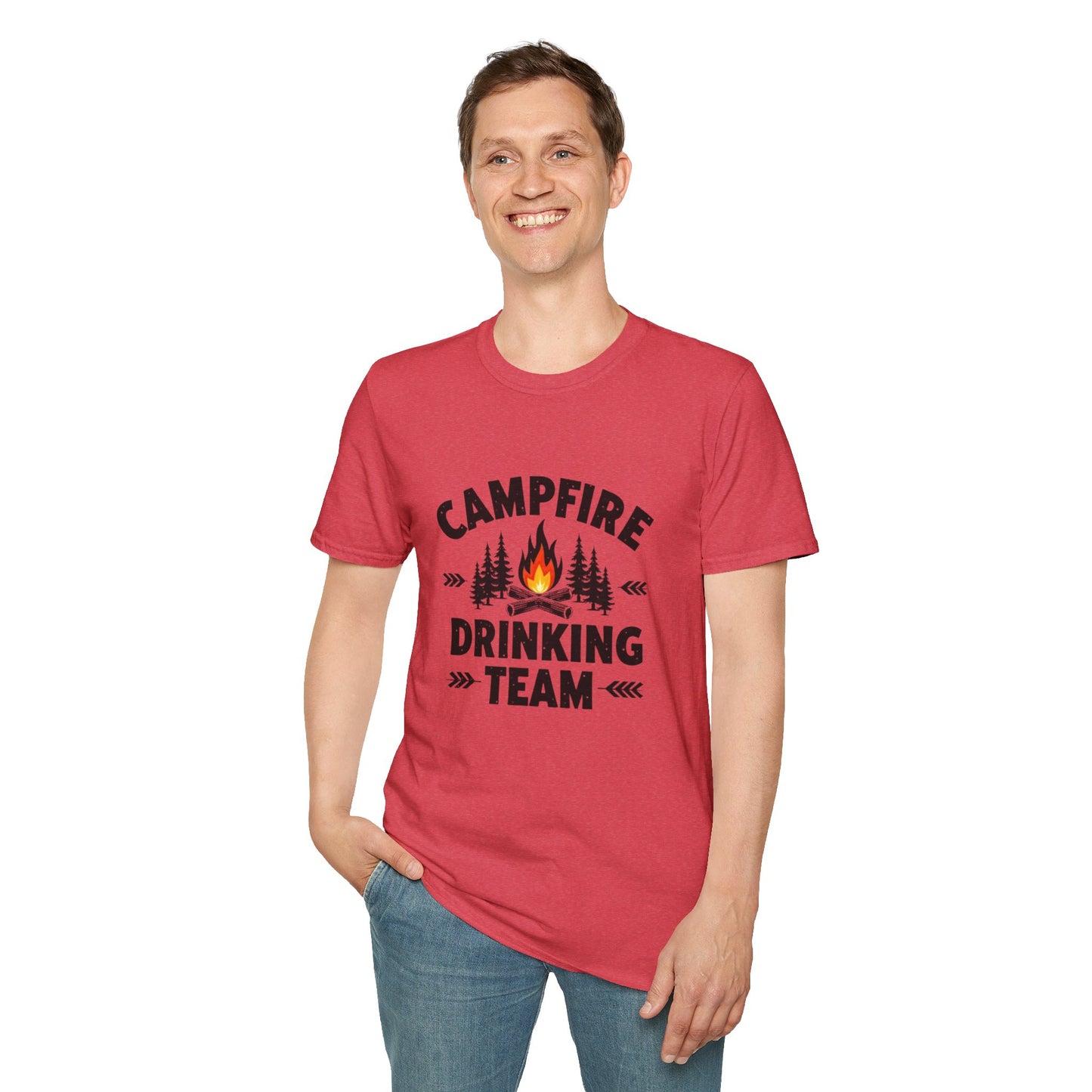 Campfire Drinking Team Tee