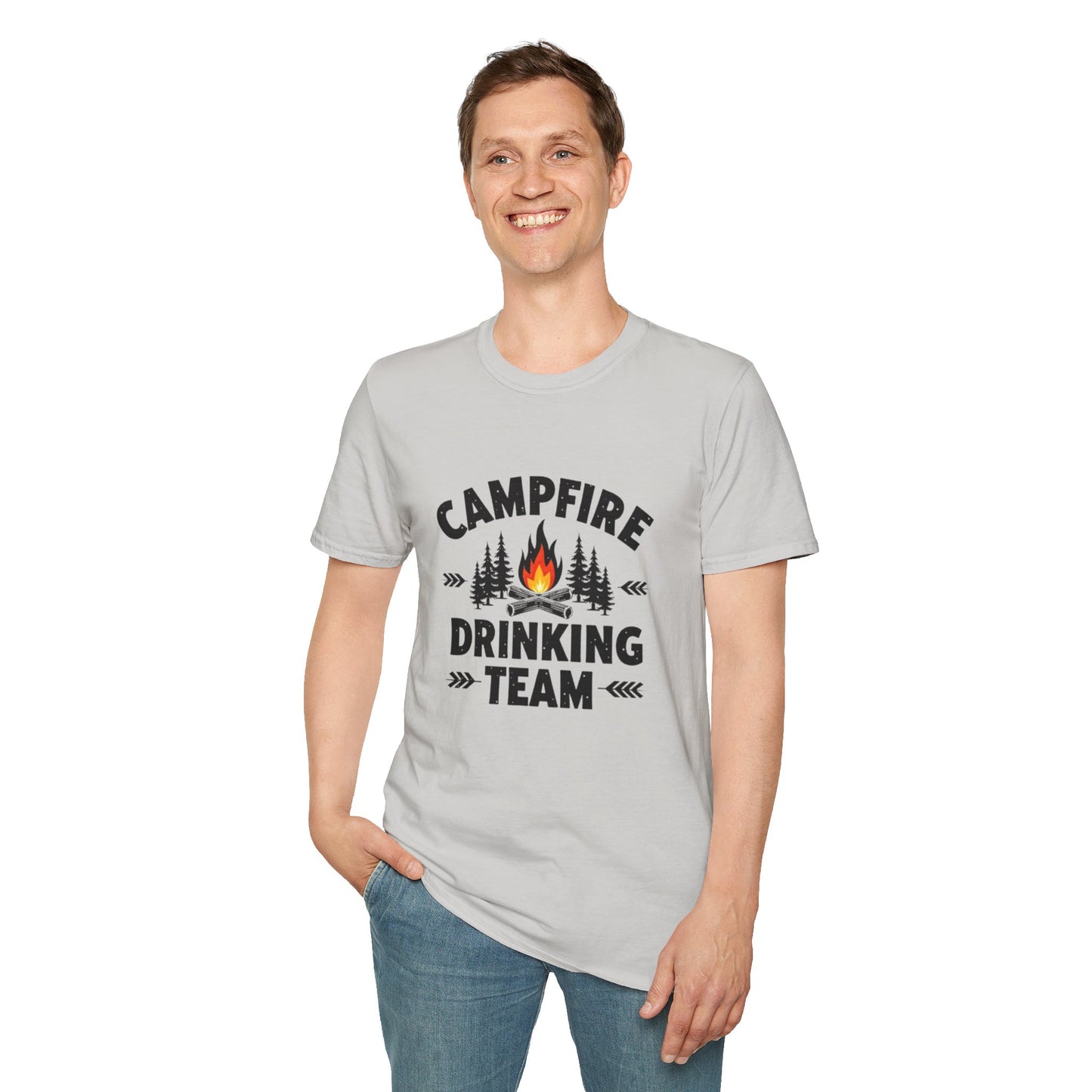 Campfire Drinking Team Tee