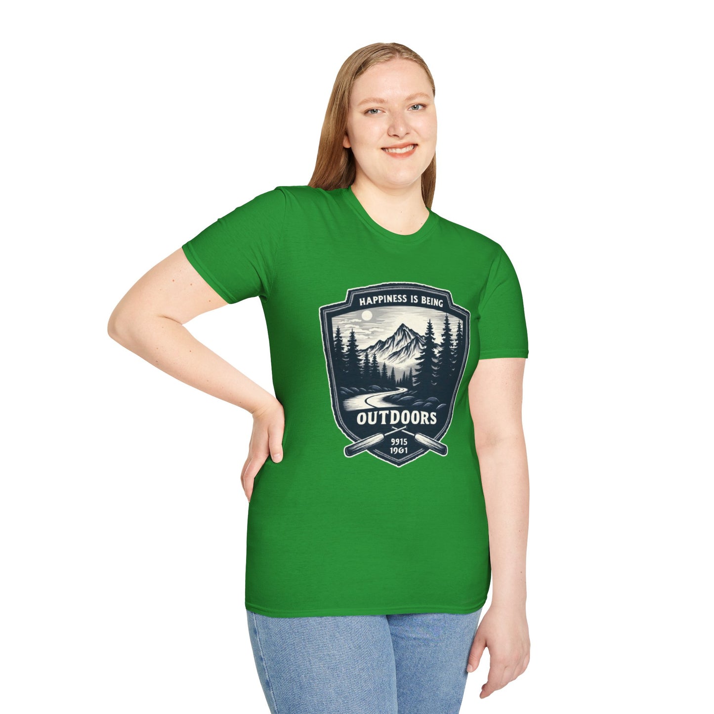 Happiness Is Being Outdoors Tee