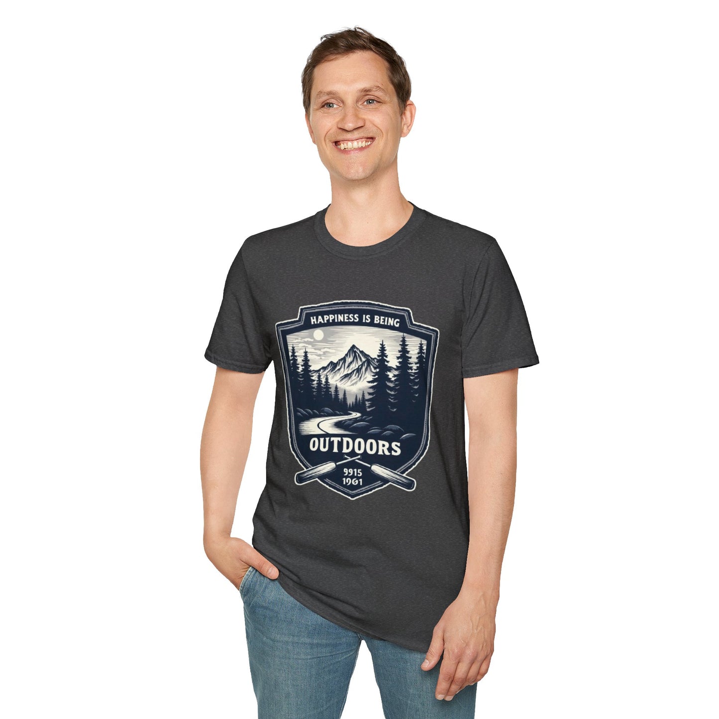 Happiness Is Being Outdoors Tee