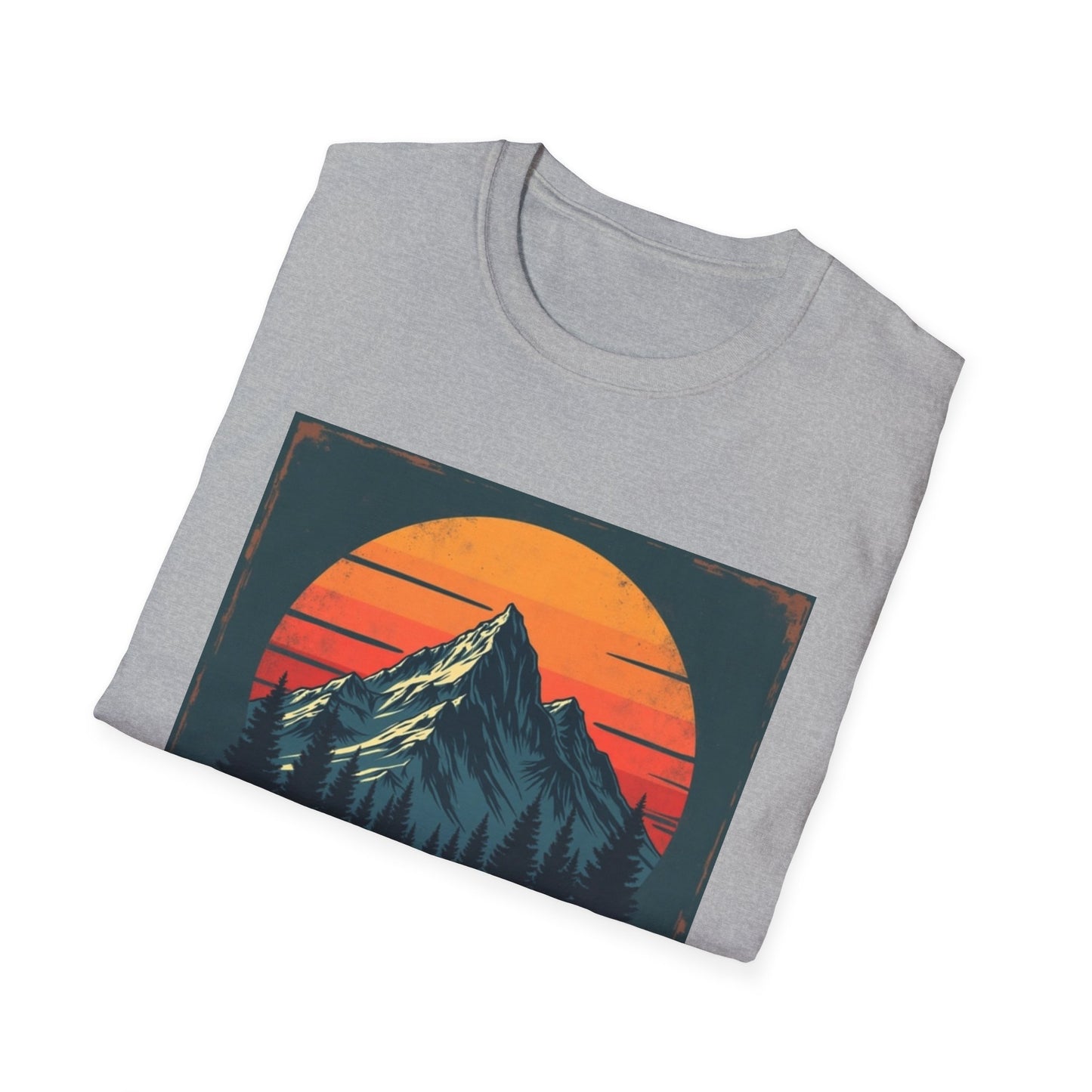 I'd Hike That Retro Mountain Tee