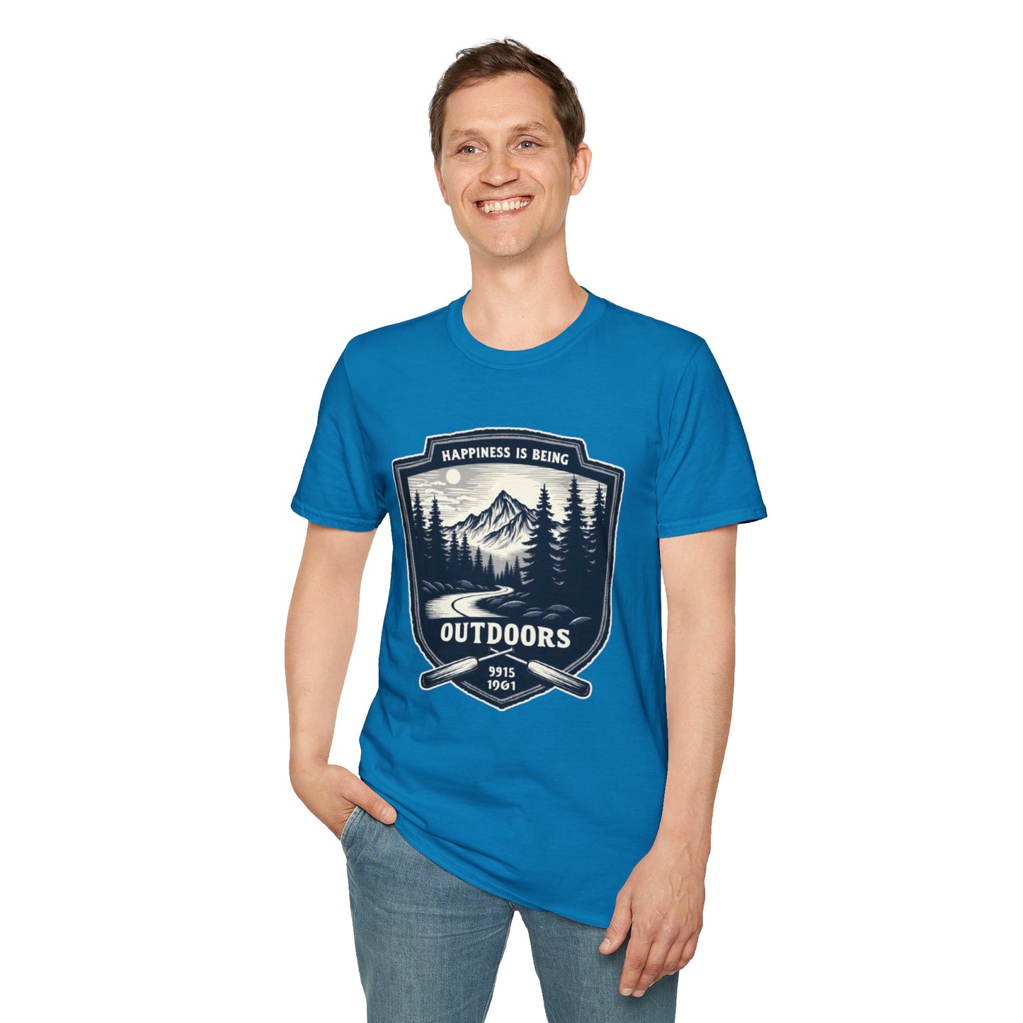 Happiness Is Being Outdoors Tee