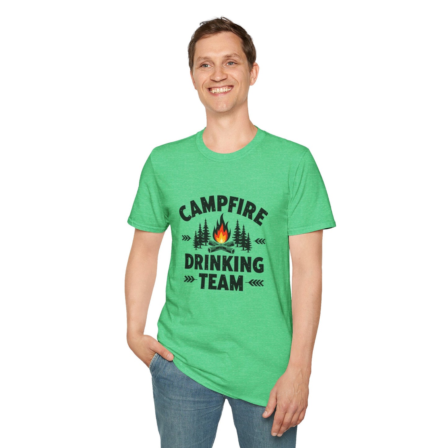 Campfire Drinking Team Tee