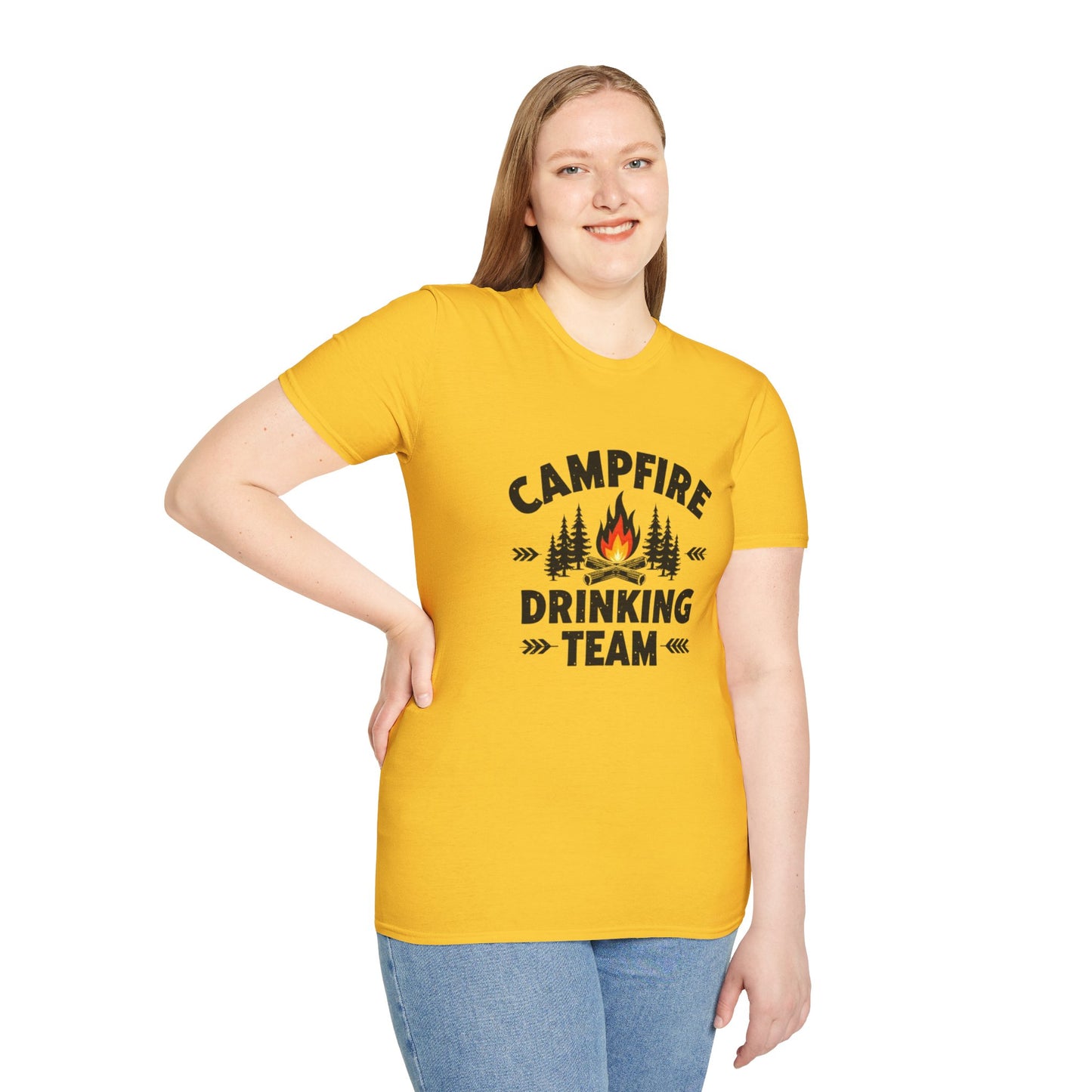 Campfire Drinking Team Tee