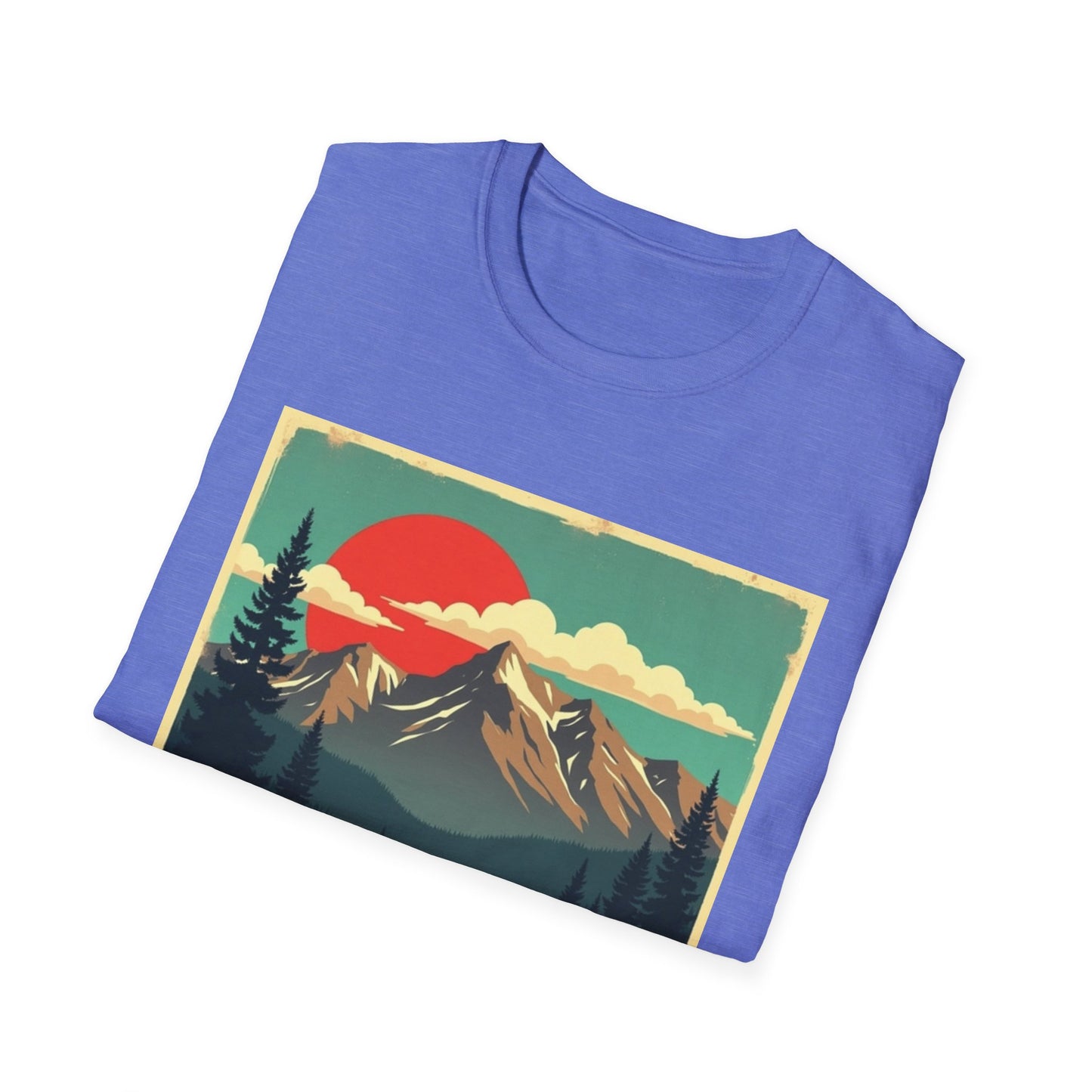 Retro Colorado Mountain View Tee