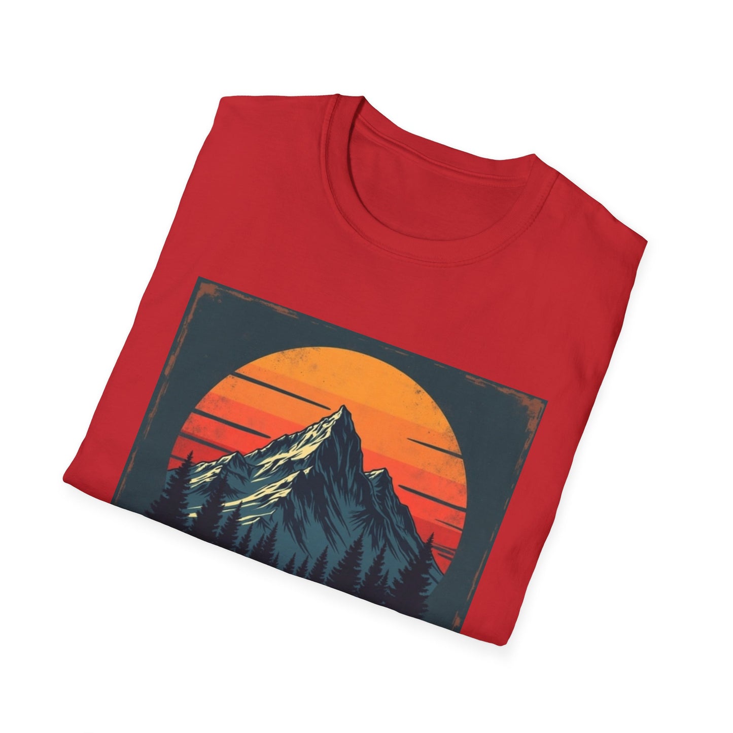I'd Hike That Retro Mountain Tee
