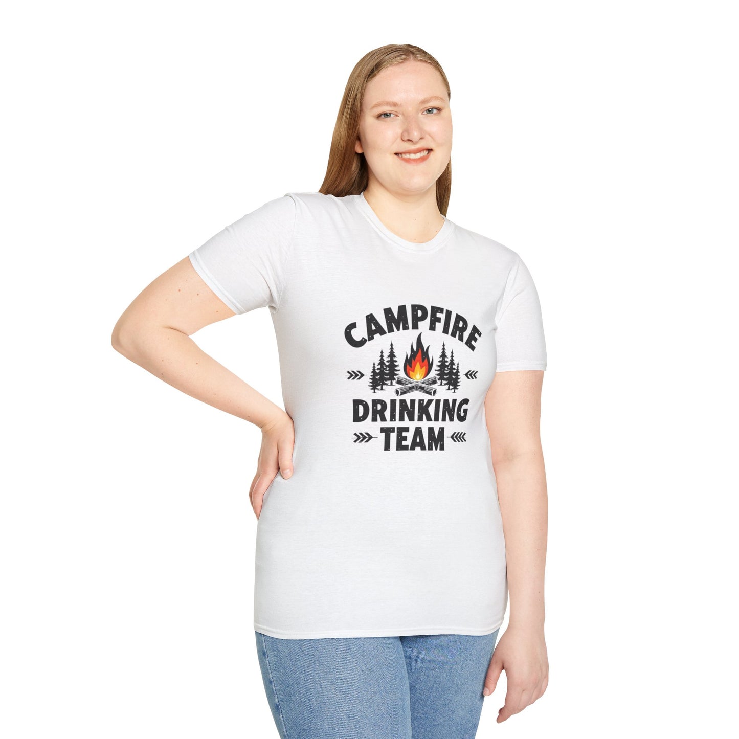 Campfire Drinking Team Tee