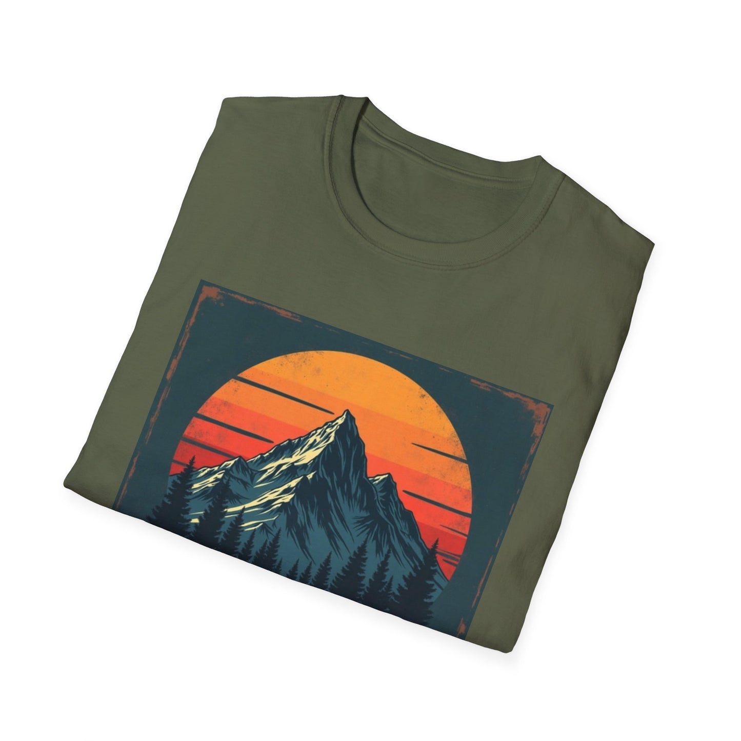 I'd Hike That Retro Mountain Tee