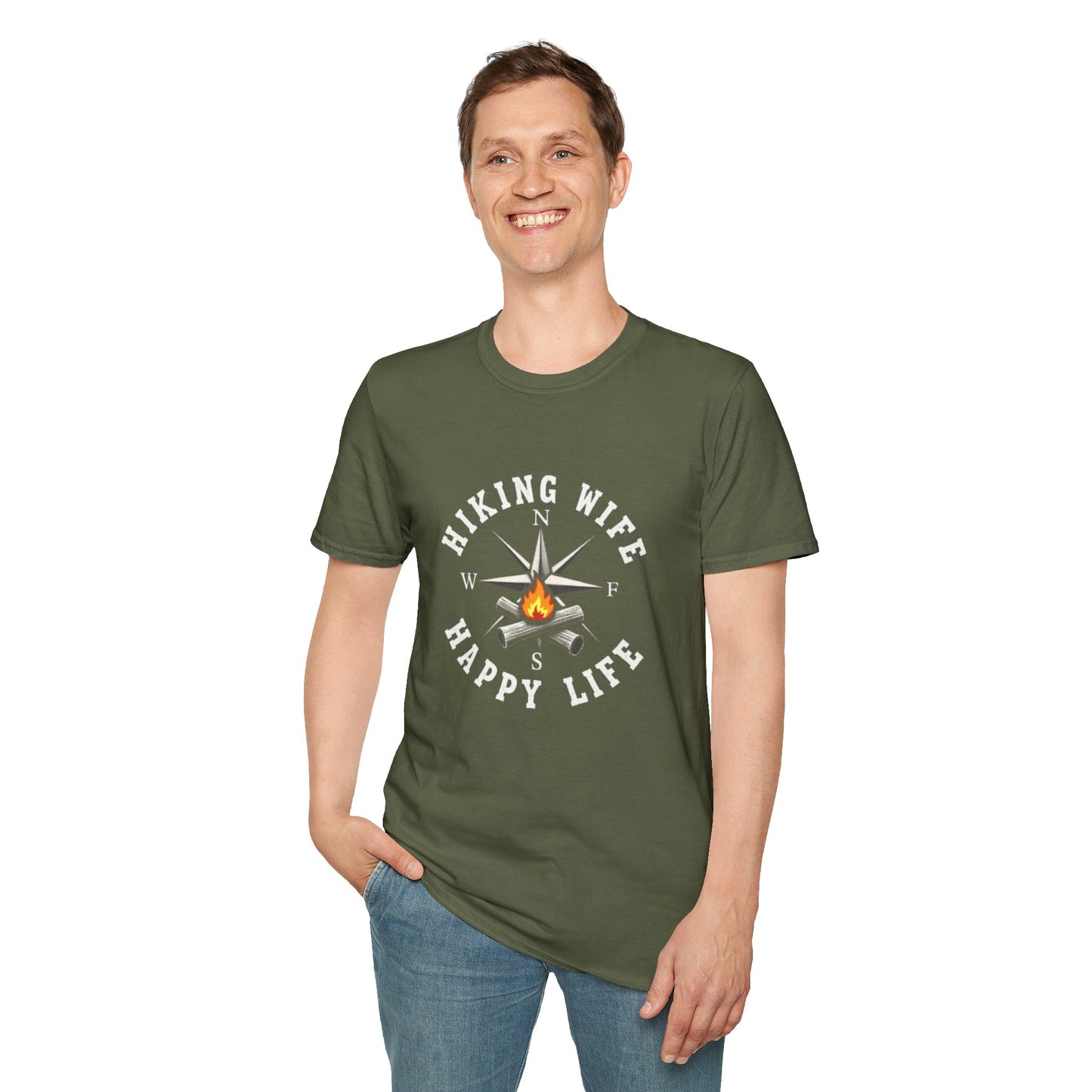 Hiking Wife, Happy Life Shirt
