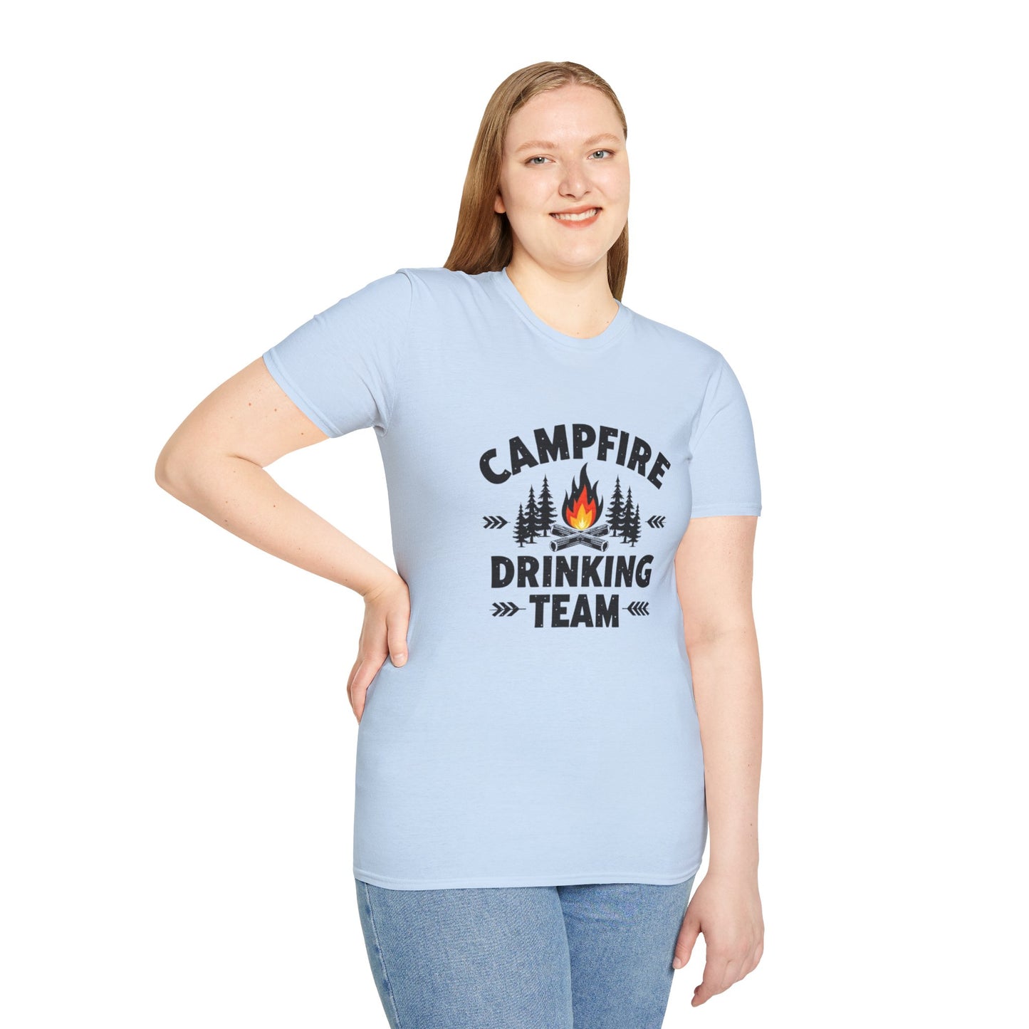 Campfire Drinking Team Tee