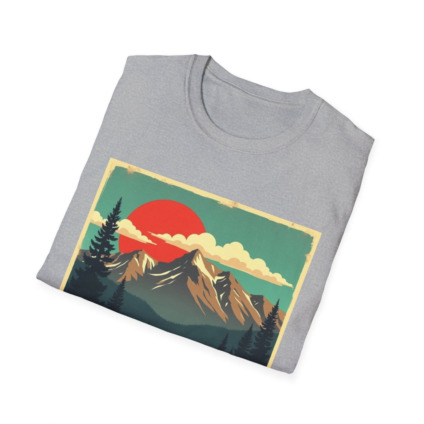 Retro Colorado Mountain View Tee