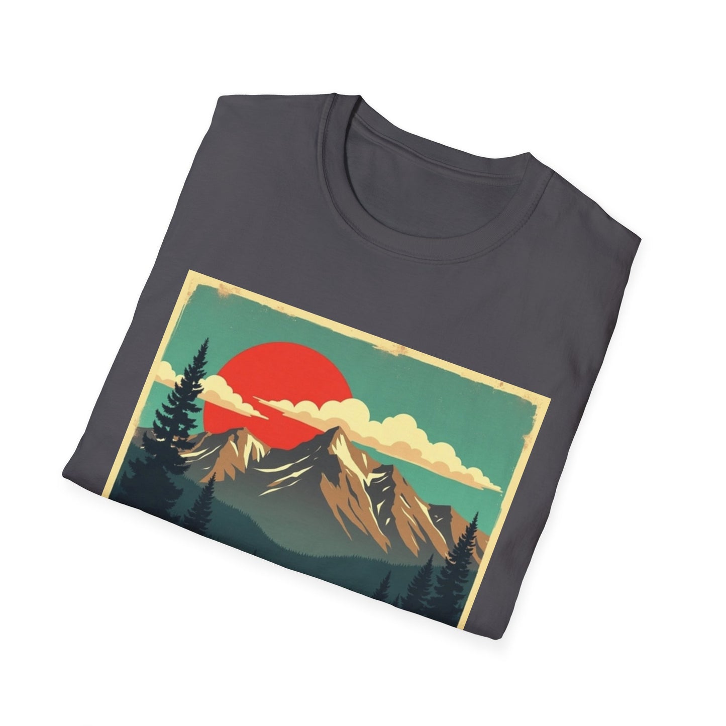 Retro Colorado Mountain View Tee