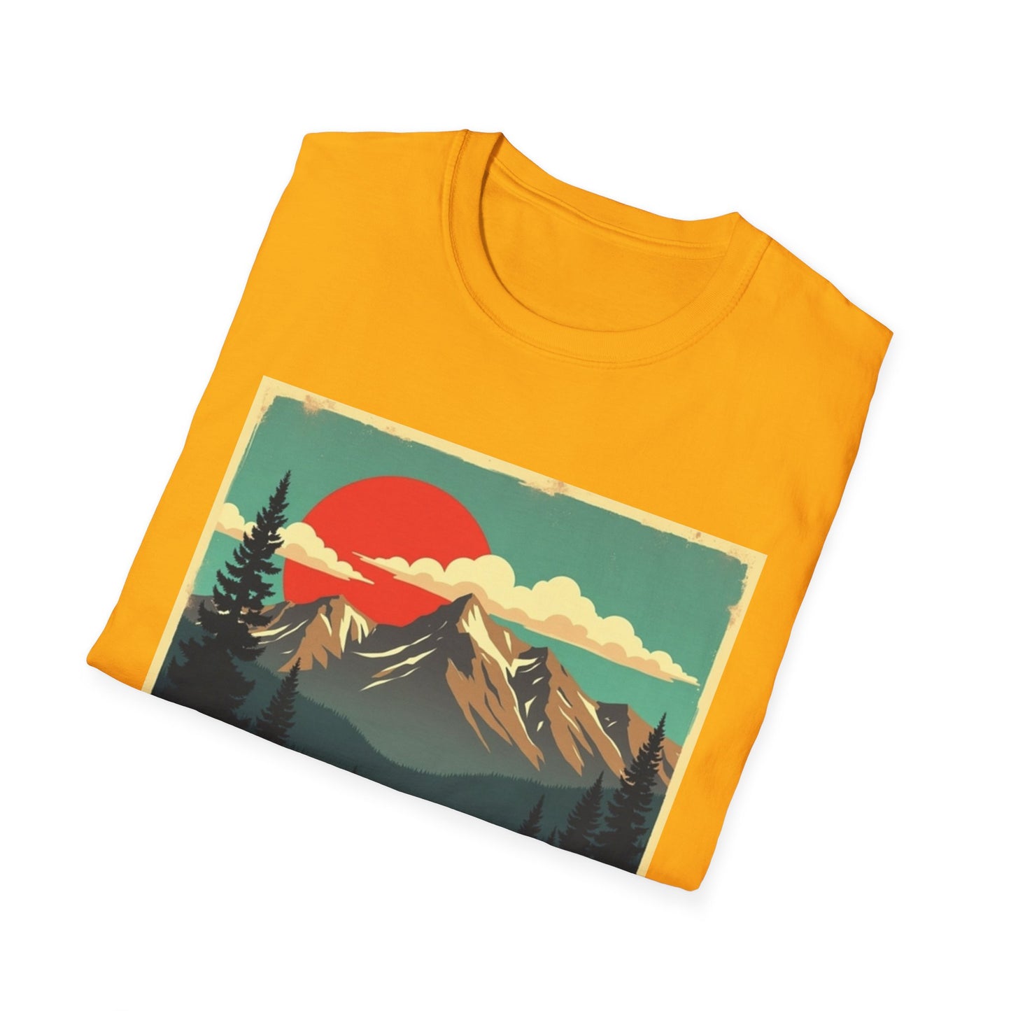 Retro Colorado Mountain View Tee