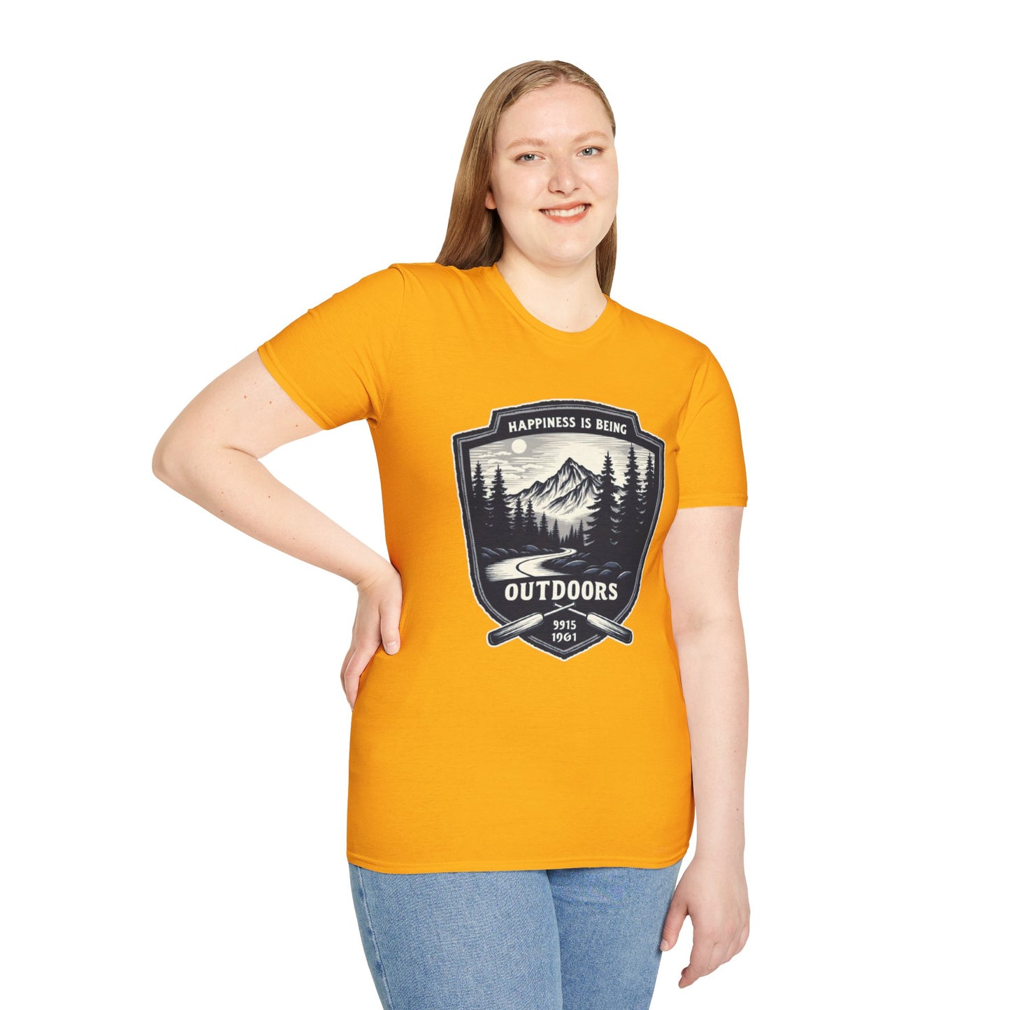 Happiness Is Being Outdoors Tee