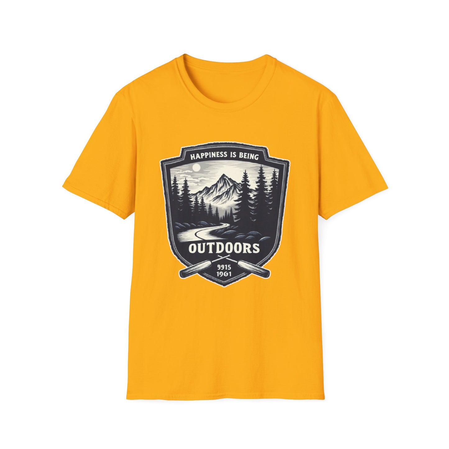 Happiness Is Being Outdoors Tee