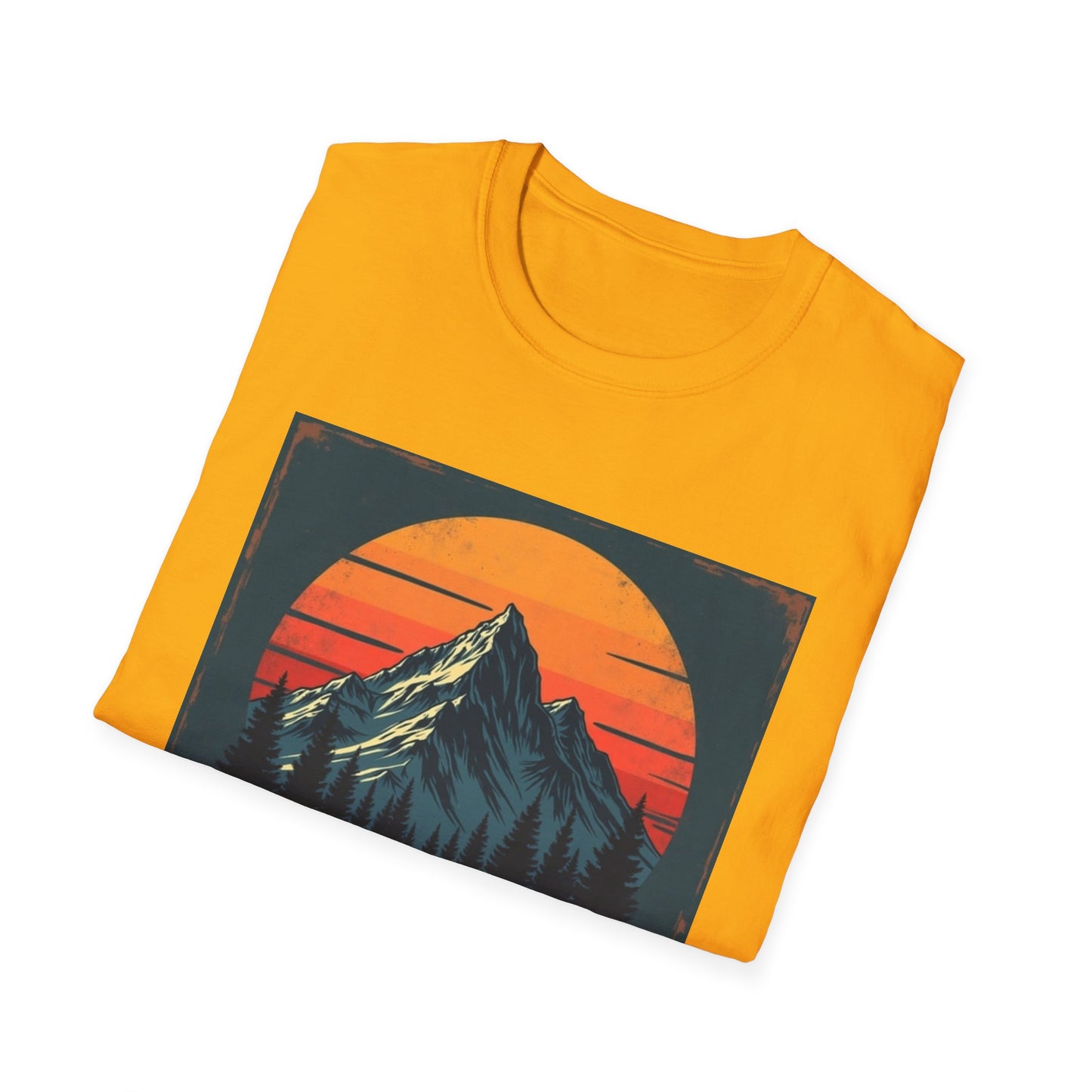 I'd Hike That Retro Mountain Tee