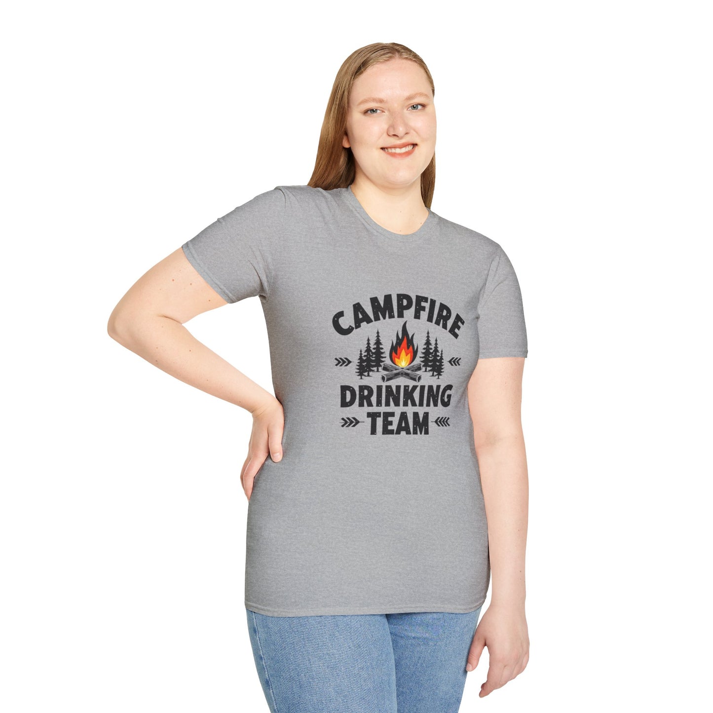 Campfire Drinking Team Tee
