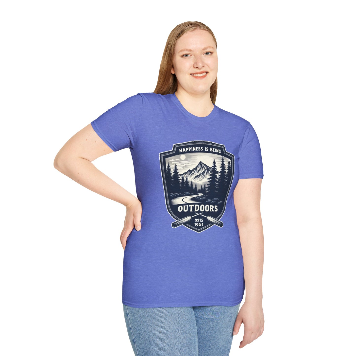 Happiness Is Being Outdoors Tee