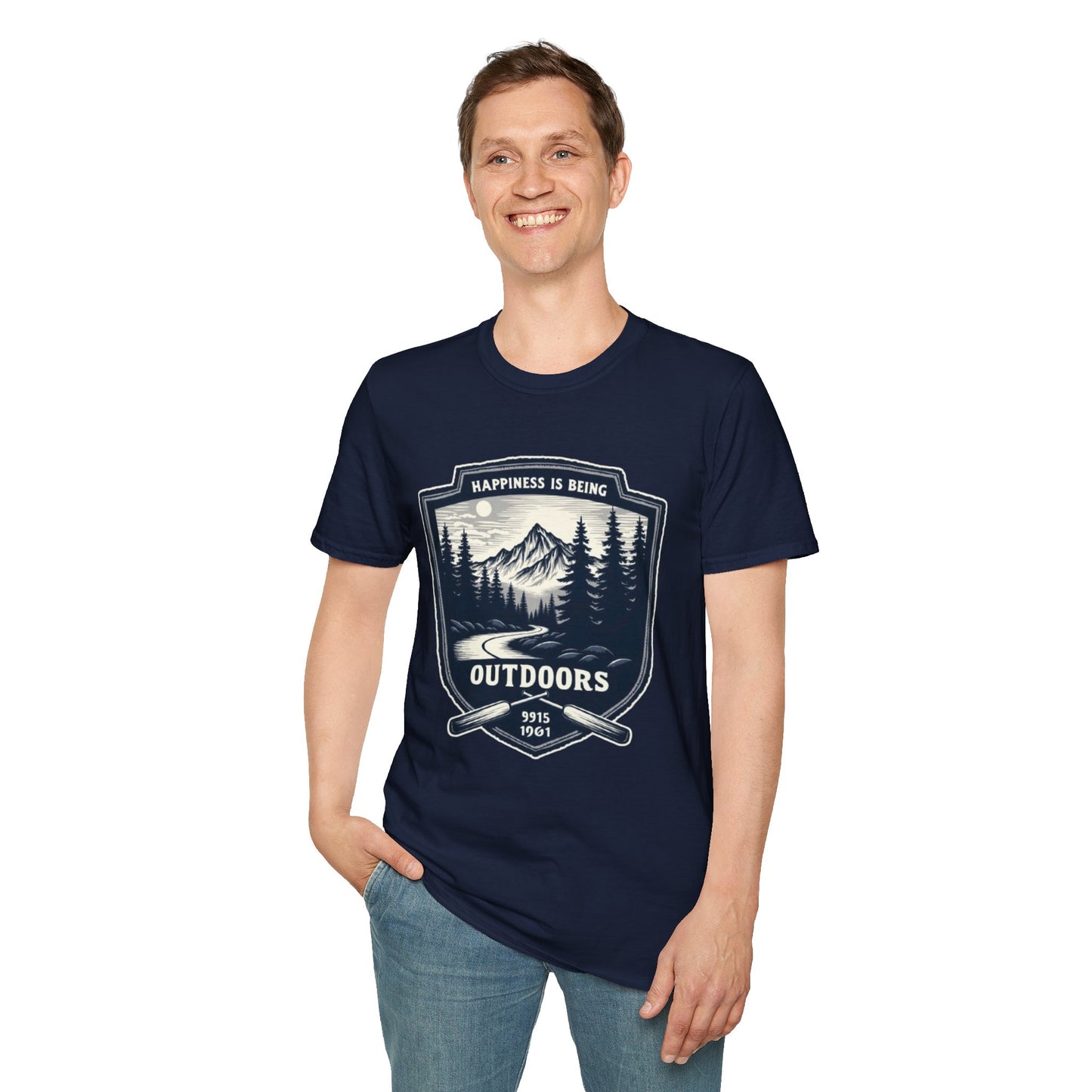 Happiness Is Being Outdoors Tee