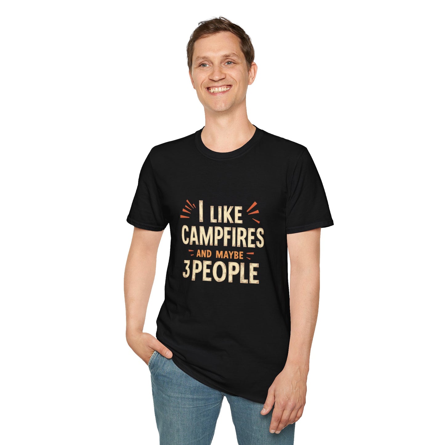 I Like Campfires and Maybe 3 People Tee