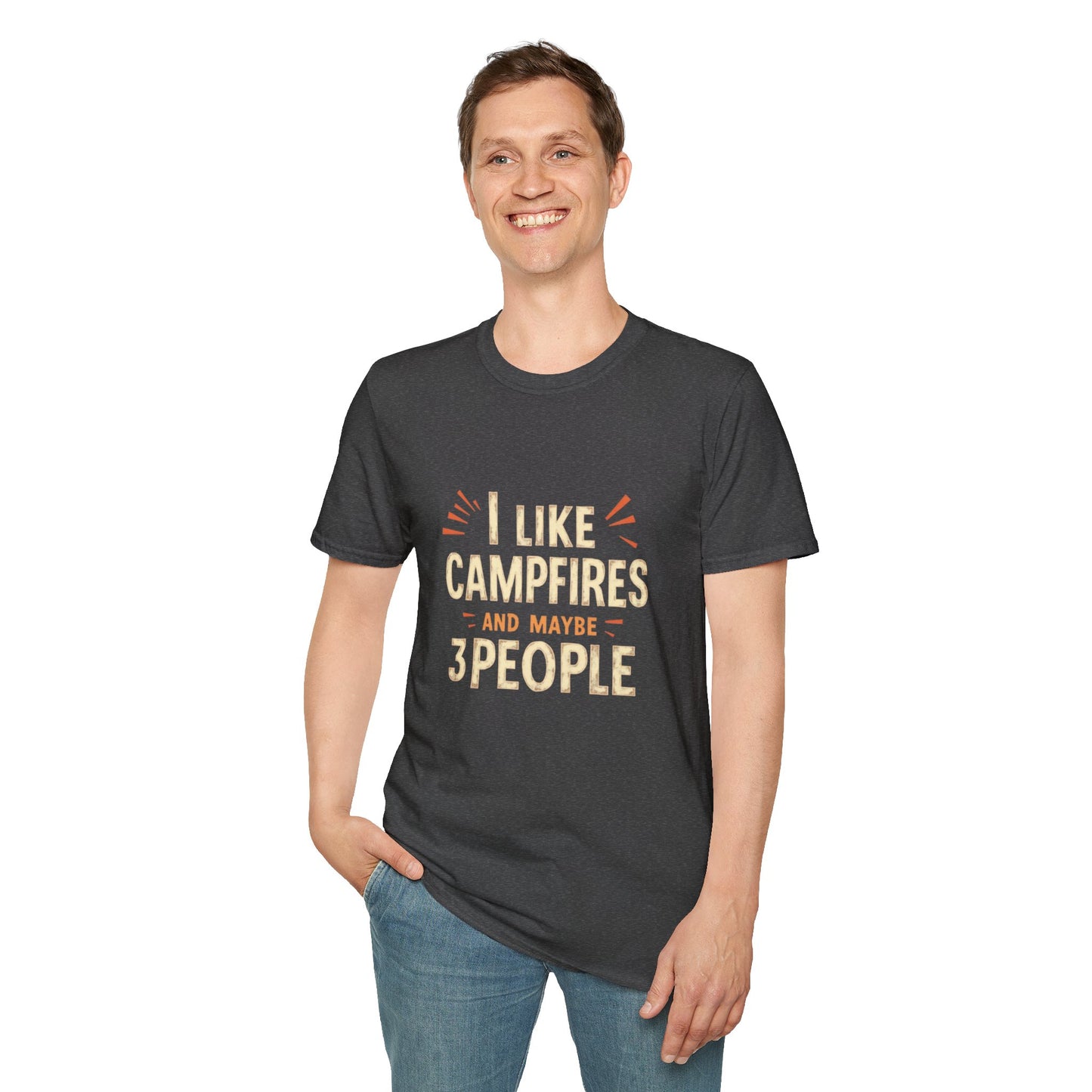 I Like Campfires and Maybe 3 People Tee