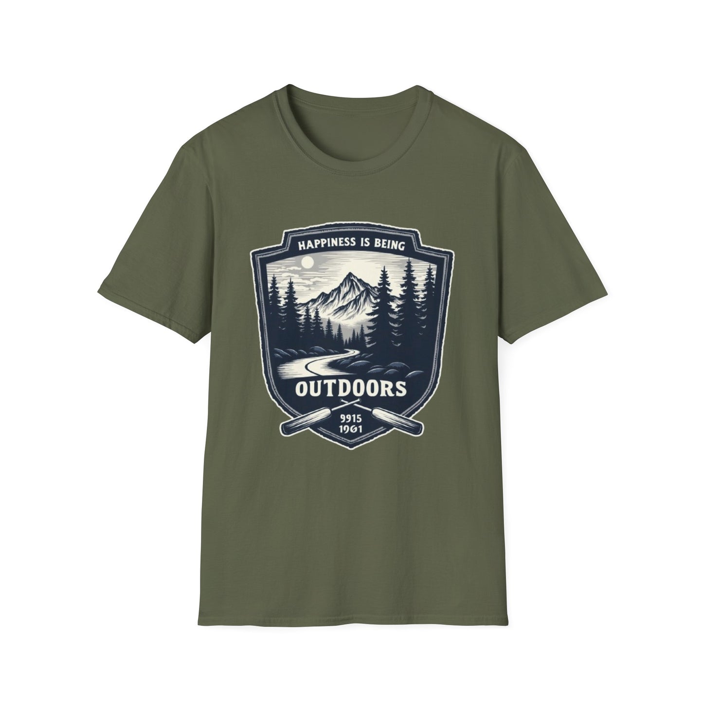 Happiness Is Being Outdoors Tee