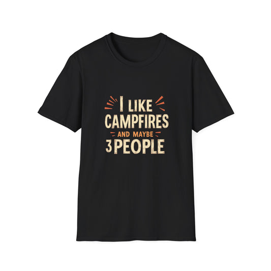 I Like Campfires and Maybe 3 People Tee