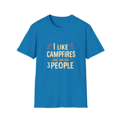 I Like Campfires and Maybe 3 People Tee