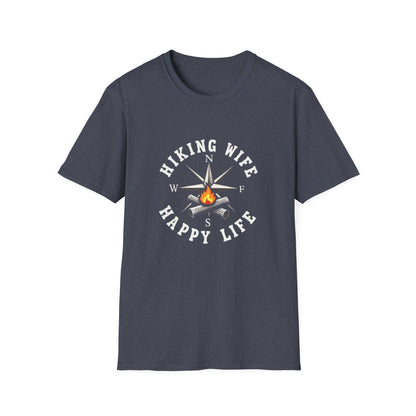 Hiking Wife, Happy Life Shirt