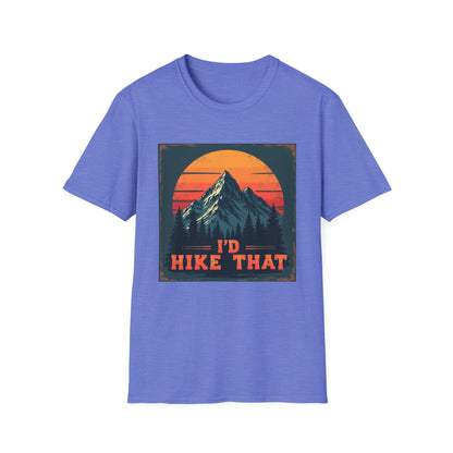 I'd Hike That Retro Mountain Tee