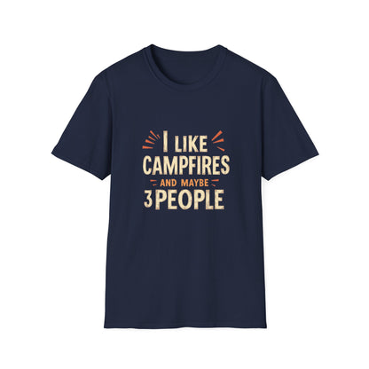 I Like Campfires and Maybe 3 People Tee