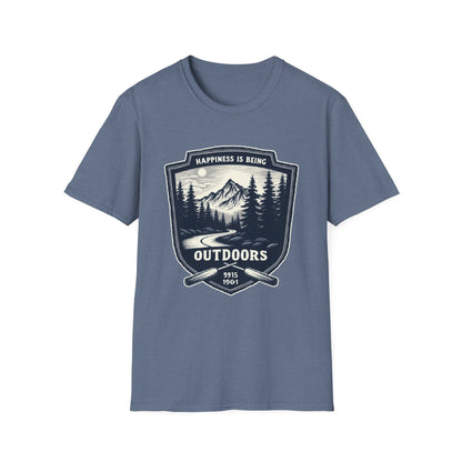 Happiness Is Being Outdoors Tee