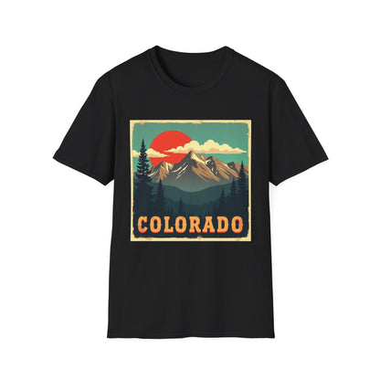 Retro Colorado Mountain View Tee