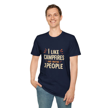 I Like Campfires and Maybe 3 People Tee