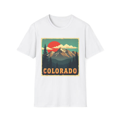 Retro Colorado Mountain View Tee