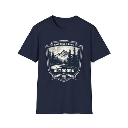 Happiness Is Being Outdoors Tee