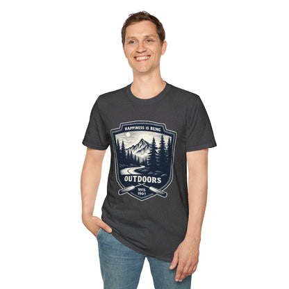 Happiness Is Being Outdoors Tee