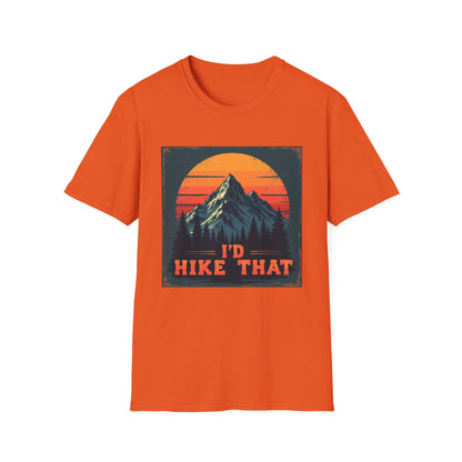 I'd Hike That Retro Mountain Tee