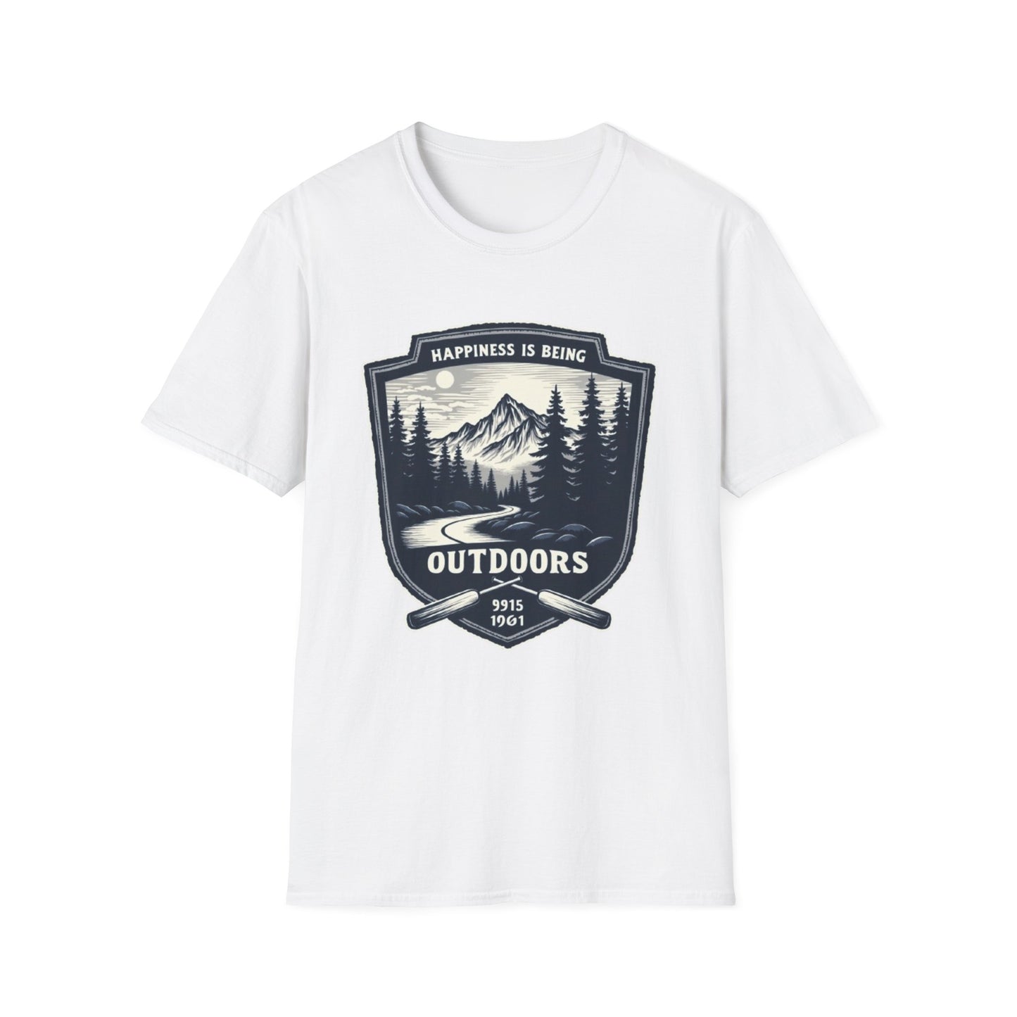Happiness Is Being Outdoors Tee