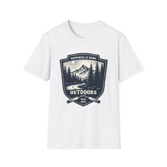 Happiness Is Being Outdoors Tee