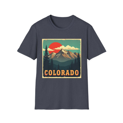 Retro Colorado Mountain View Tee