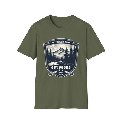 Happiness Is Being Outdoors Tee